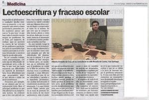 Artículo sobre lectoescritura